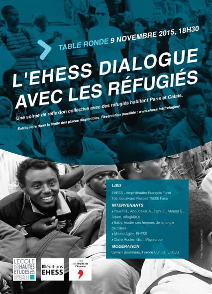 L'EHESS dialogue avec les réfugiés