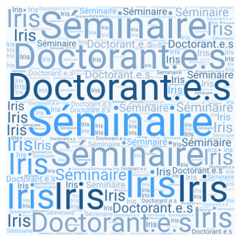 Séminaire des doctorant·e·s de l'Iris > Communiquer et organiser un événement scientifique pendant le doctorat - 6 mars 2019