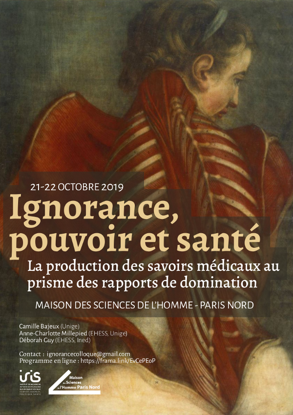 Colloque > Ignorance, pouvoir et santé - 21-22 octobre 2019