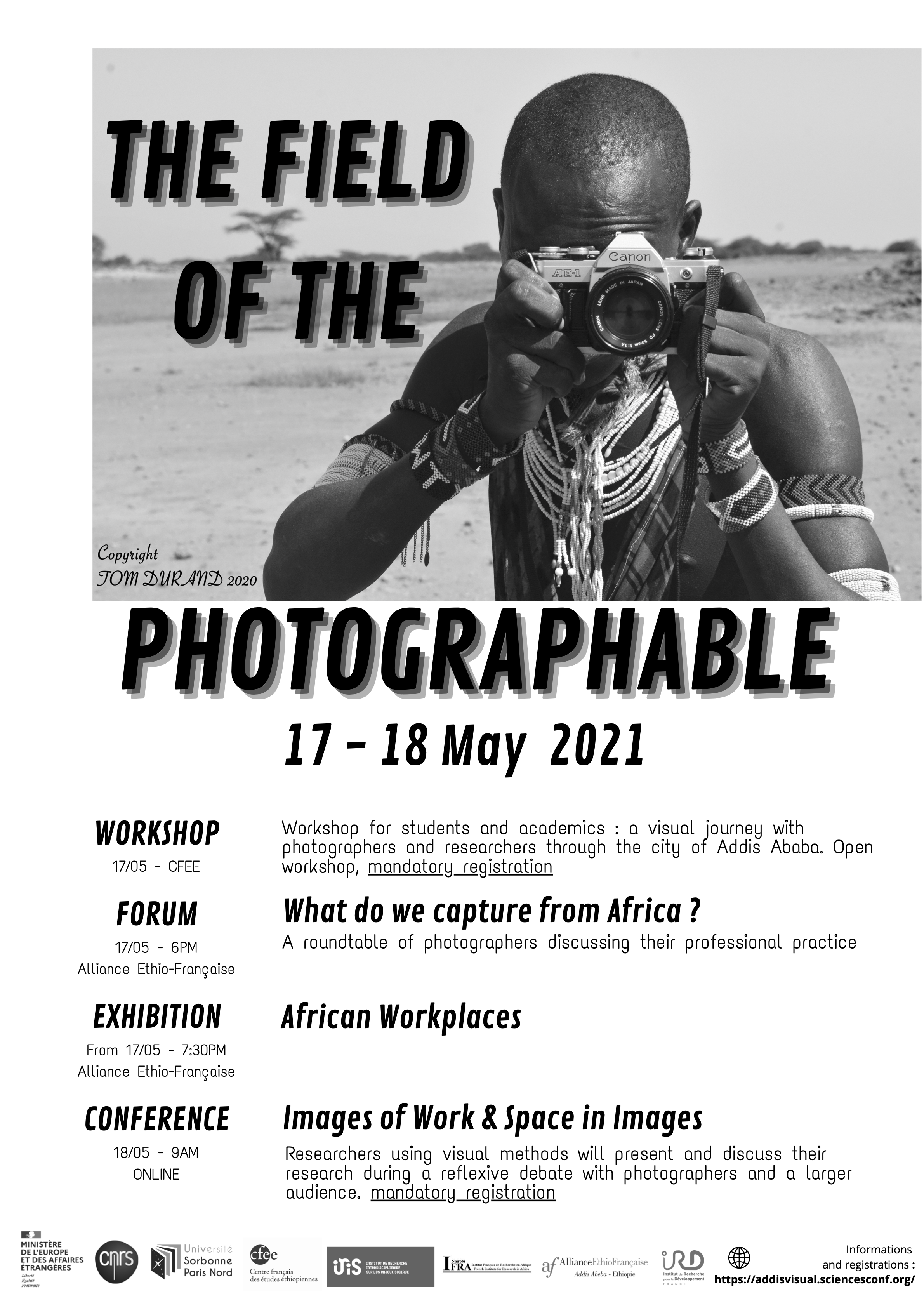 The Field of the ‘Photographable’: From the Global North to the Global South and from the Global South to the Global North - 17 et 18 mai