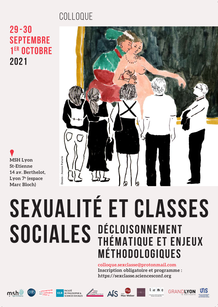 Colloque > Sexualité et classes sociales - 29-30 sept. et 1er octobre 2021