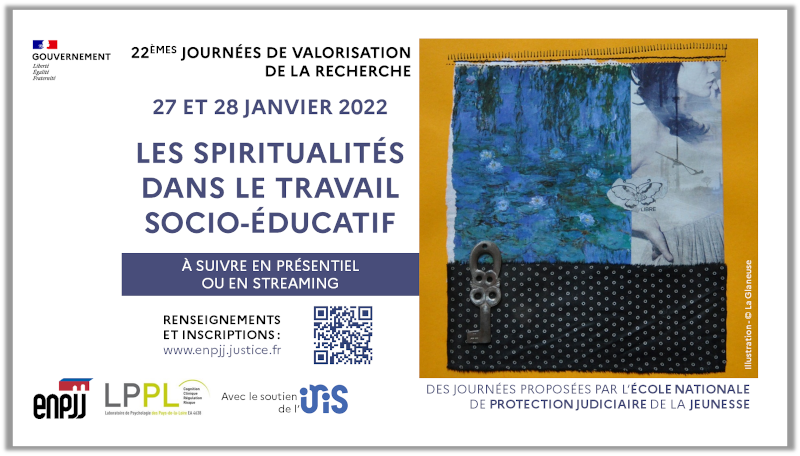 JE > Les spiritualités dans le travail socio-éducatif - 27-28 janvier 2022