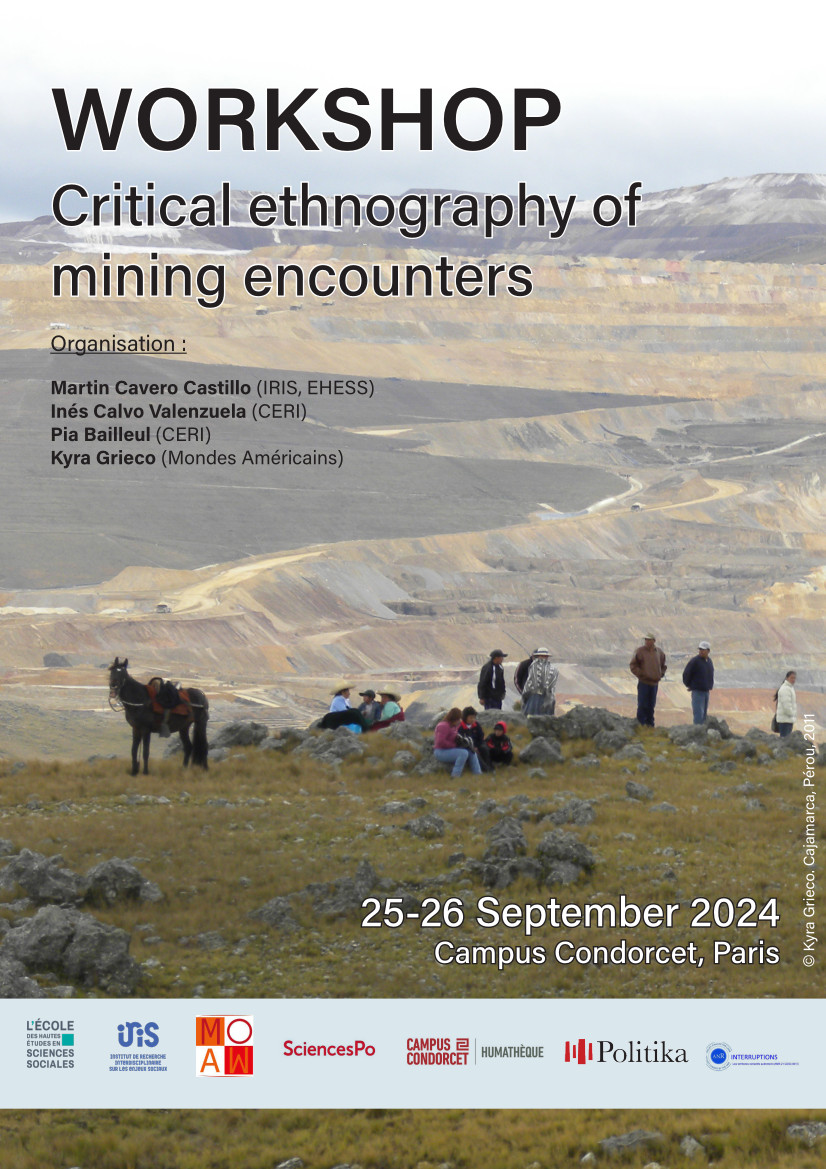 Workshop > Critical Ethnography Of Mining Encounters - 25-26 september 2024