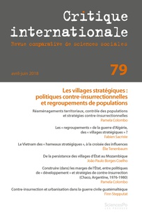 Les villages stratégiques : politiques contre-insurrectionnelles et regroupements de populations
